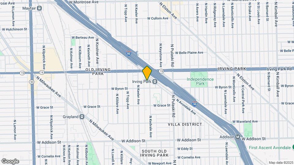 3918 N Kedvale Ave, Unit 2N Mapa y Detalles de la Ubicación