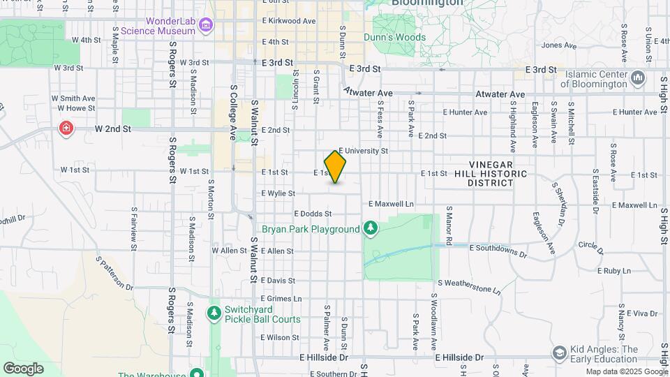 425 E Wylie St Map and Location Details