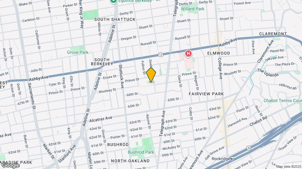 2243 Woolsey St Map and Location Details