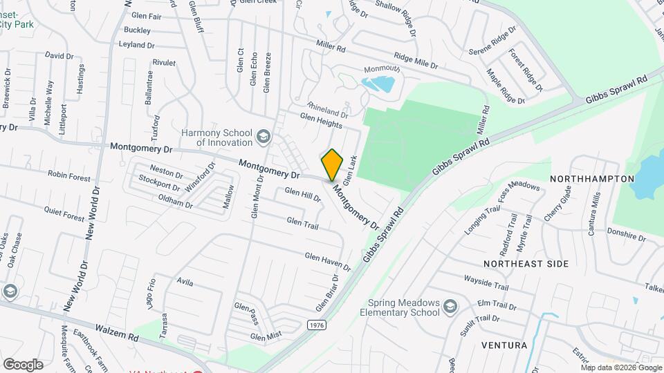 7274 Montgomery Dr Map and Location Details