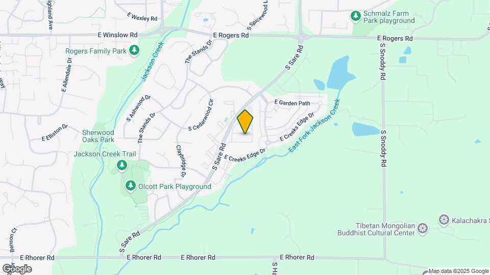3446 S Oaklawn Cir Map and Location Details
