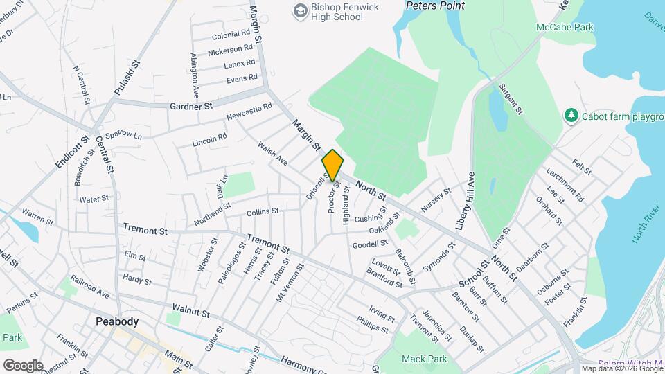 9 Proctor St, Unit 2 Map and Location Details