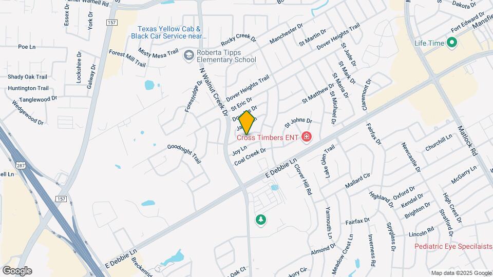 616 Ember Ln Map and Location Details