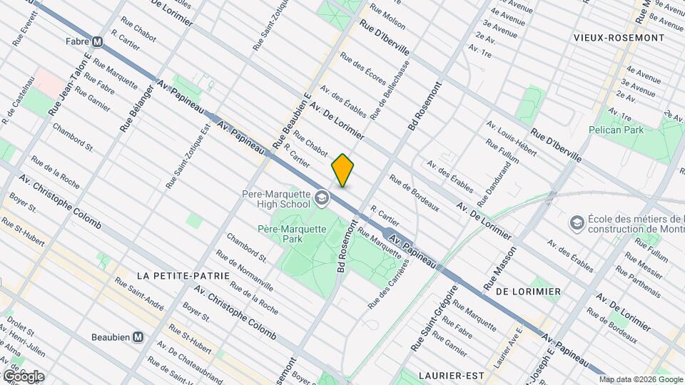 5996-6002 Cartier Rue Map and Location Details