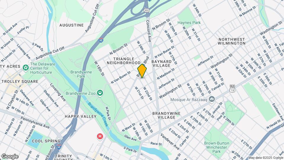 2204-2206 N Monroe St Mapa y Detalles de la Ubicación