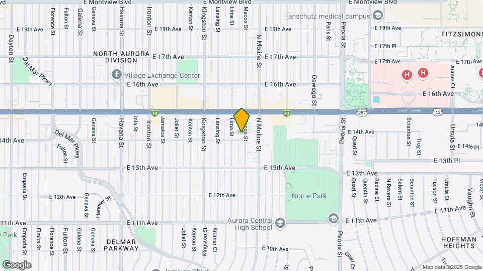 1429 Macon St Map and Location Details