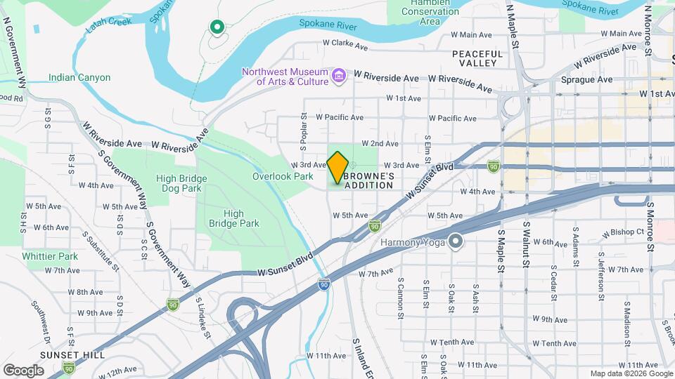 2232 W 4th Ave Map and Location Details