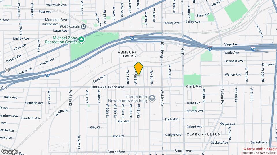3063 W 48th St Map and Location Details