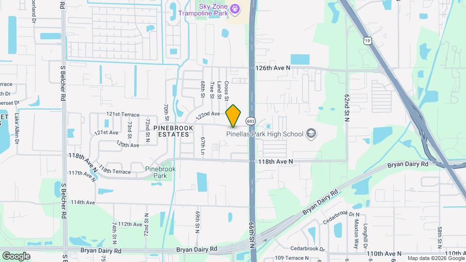 6650 121st Ave N Map and Location Details