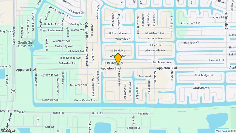 14150 Appleton Blvd Map and Location Details