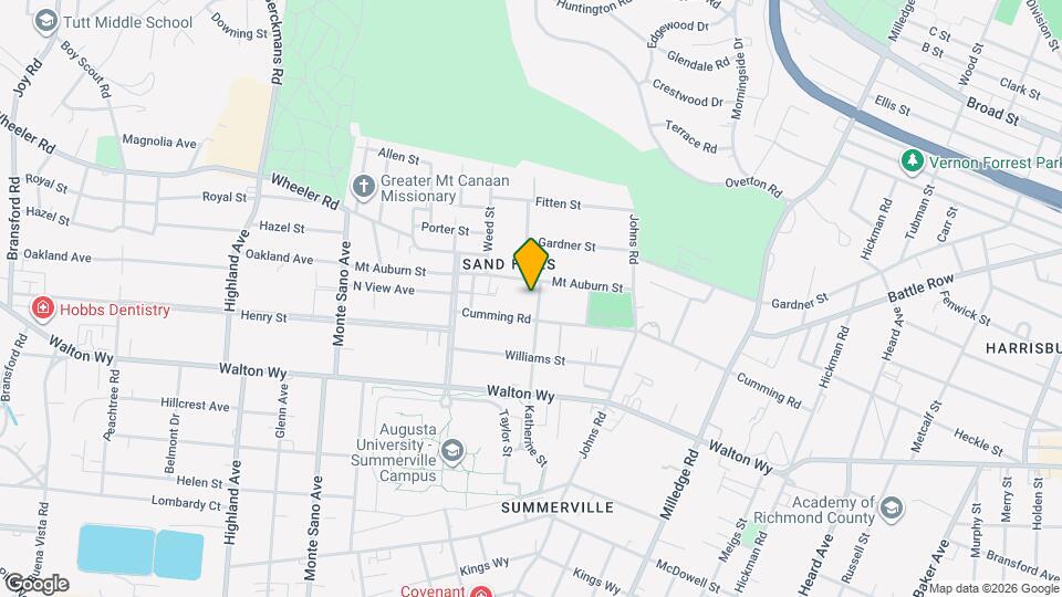 743 Katherine St Map and Location Details