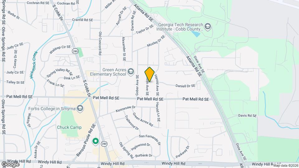 2029-2030 Benson Ave SE Map and Location Details