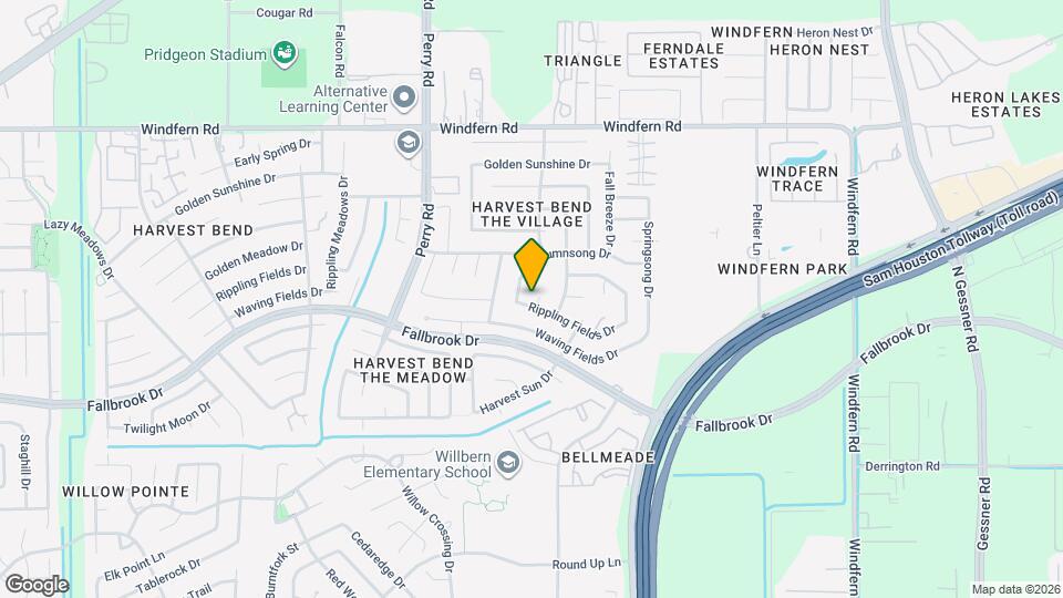 11007 Early Harvest Cir Map and Location Details