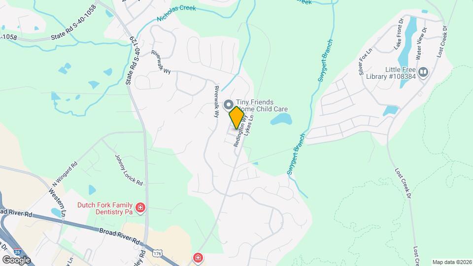 102 Freestone Dr Map and Location Details