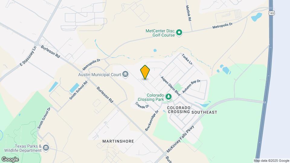 6900 Vail Ridge St Mapa y Detalles de la Ubicación
