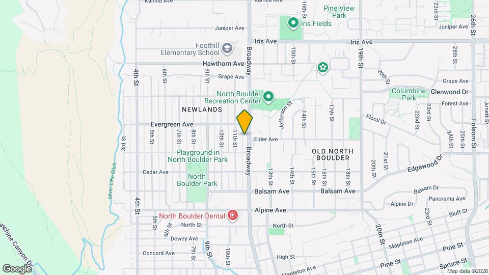 3025 Broadway Map and Location Details