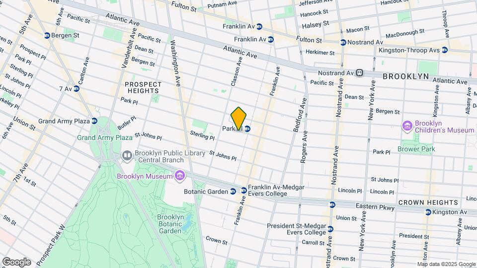 586 Park Pl Mapa y Detalles de la Ubicación