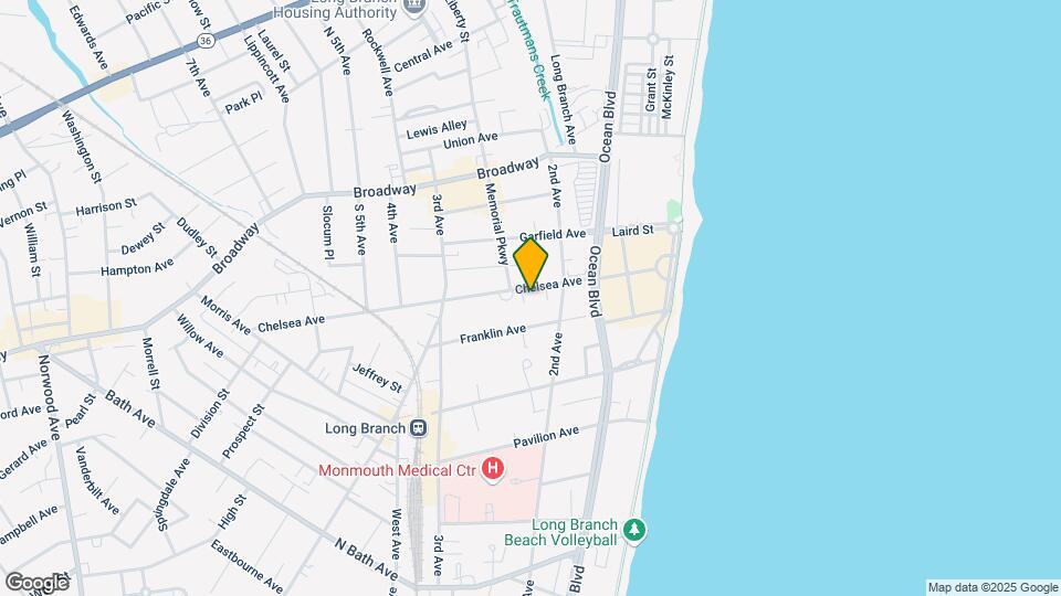 126-128 Chelsea Ave Mapa y Detalles de la Ubicación