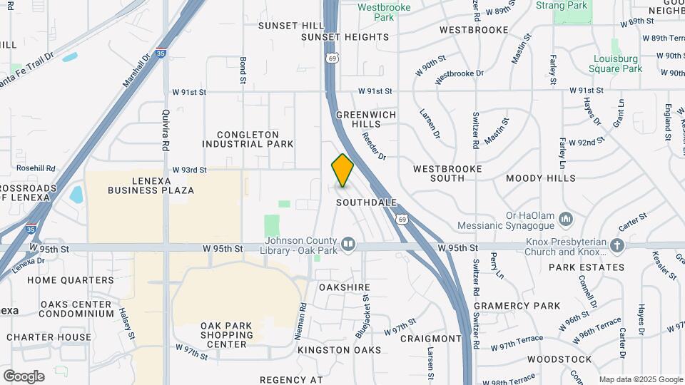 9315 Bluejacket St Map and Location Details