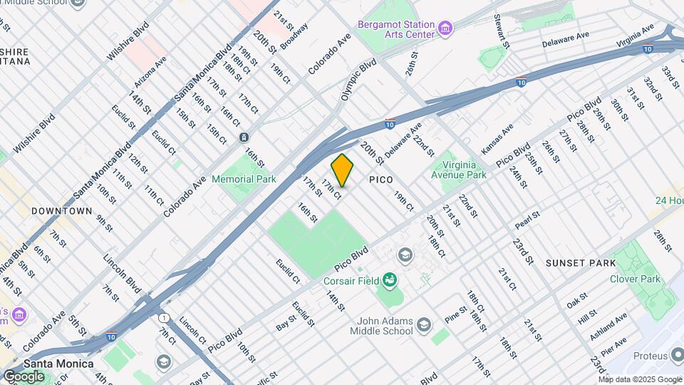 1844 18th St Map and Location Details