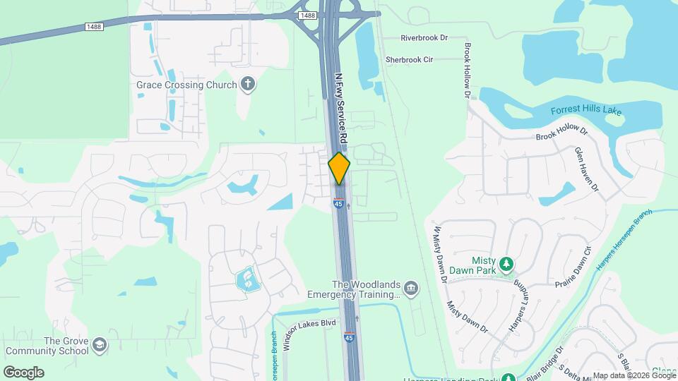 Dominion at the Woodlands Map and Location Details