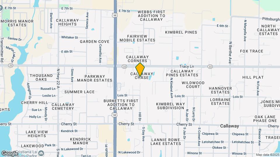 242 Callaway Chase Ln Map and Location Details