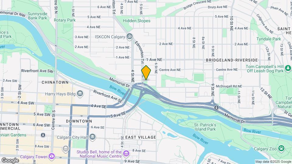 Flyover Block Map and Location Details