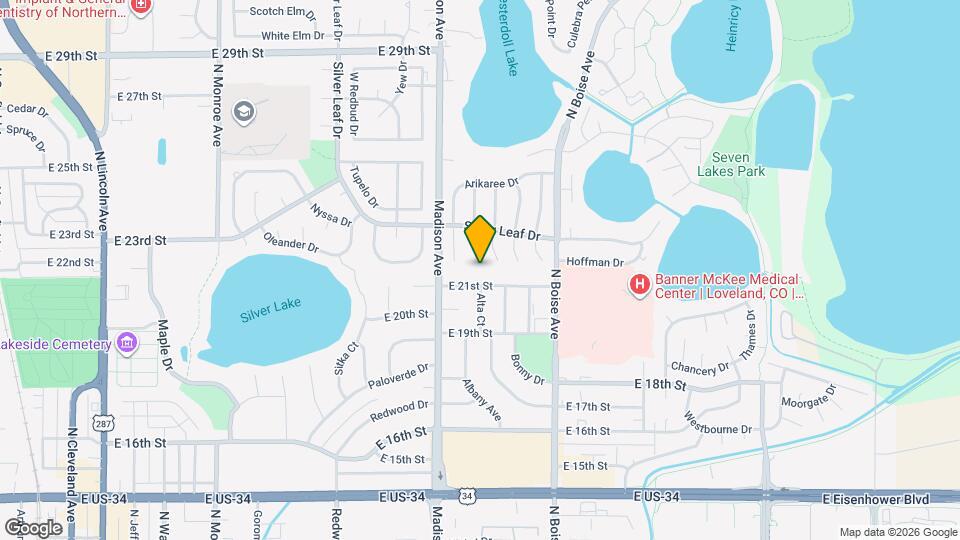 2204-2206 Albany Ct Map and Location Details
