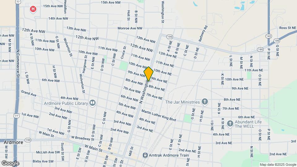 806 N Washington St Mapa y Detalles de la Ubicación