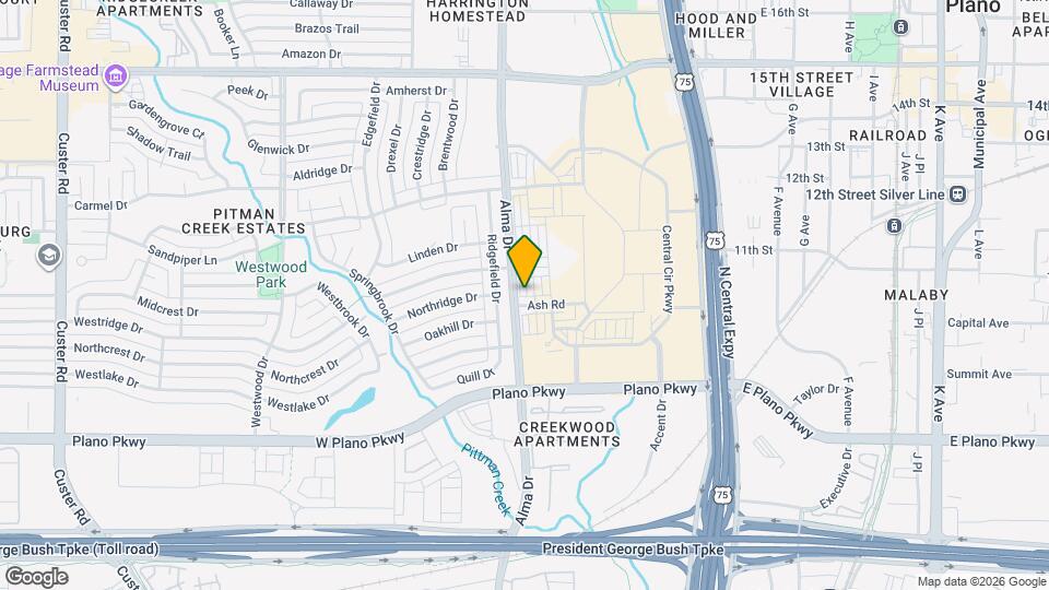 800 Comal Dr, Unit Condo Map and Location Details