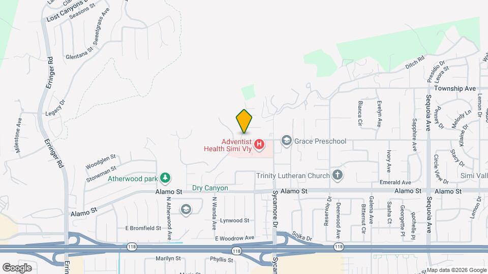 2623 Avenida Simi Map and Location Details