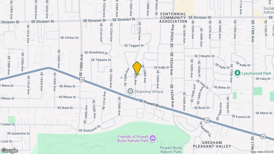 3332 SE 157th Ave Mapa y Detalles de la Ubicación