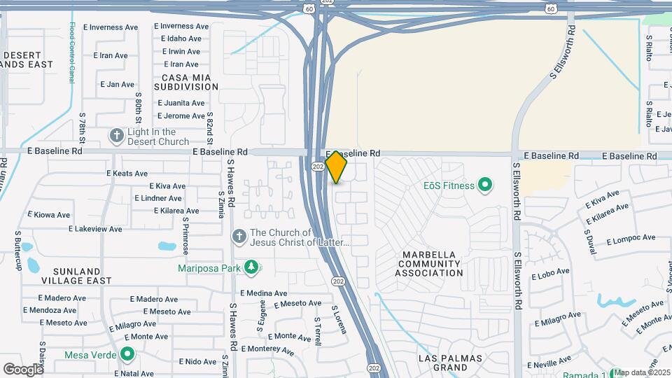 8704 E Keats Ave Map and Location Details