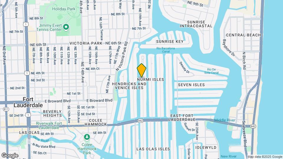 133 Isle of Venice Dr, Unit 201 Map and Location Details