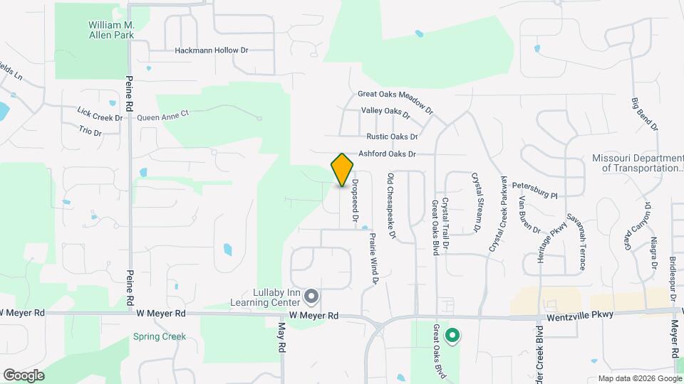 422 Sweetgrass Dr Map and Location Details