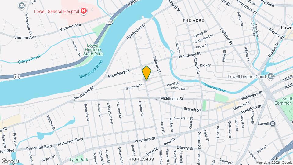 190 Wilder St, Unit 2R Map and Location Details