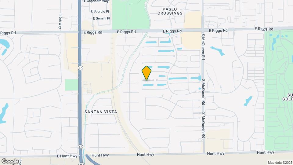 637 E Indian Wells Pl Map and Location Details