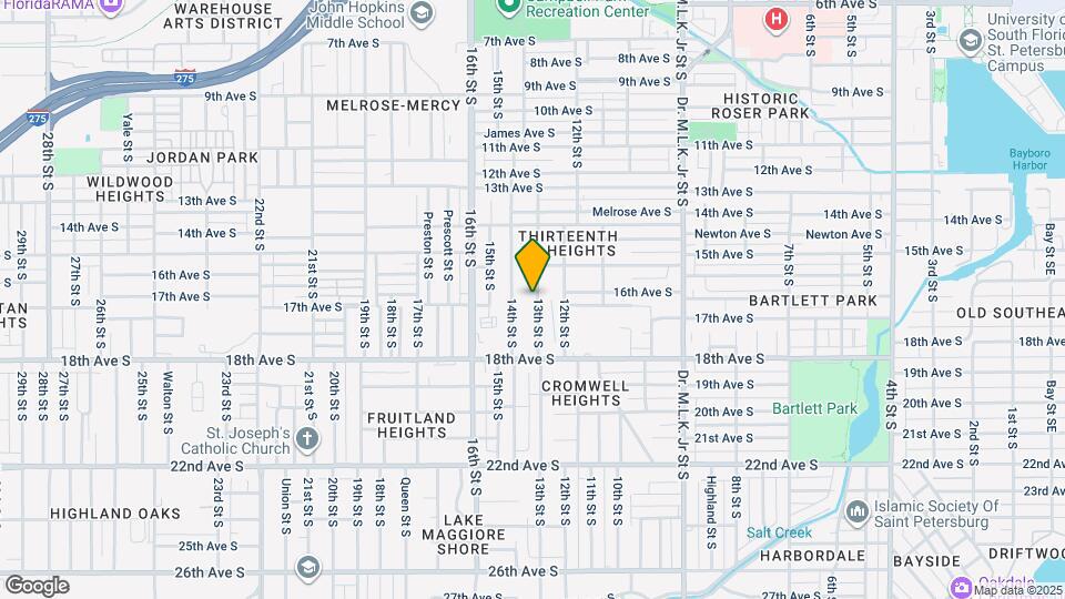 1559 13th St S Map and Location Details