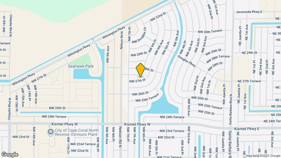 603 NW 27th St Map and Location Details