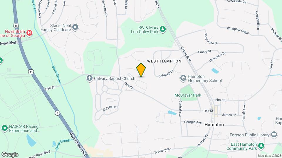 81 Hampton Oaks Dr Map and Location Details