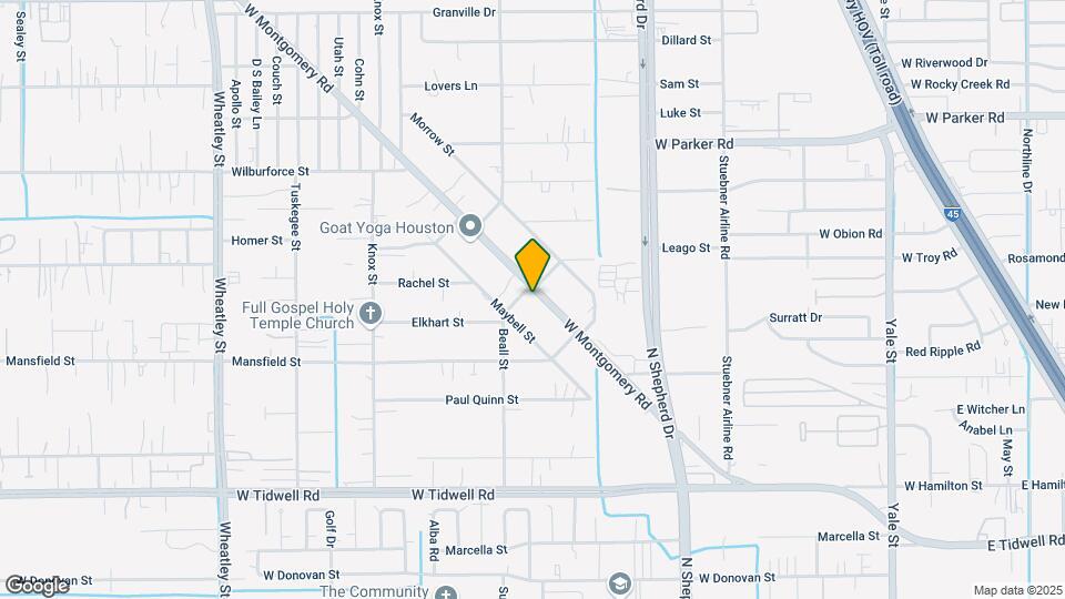 6143 W Montgomery Rd Map and Location Details