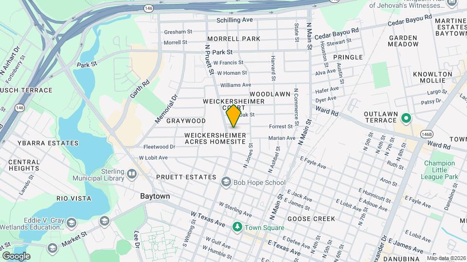 504 Green St Map and Location Details