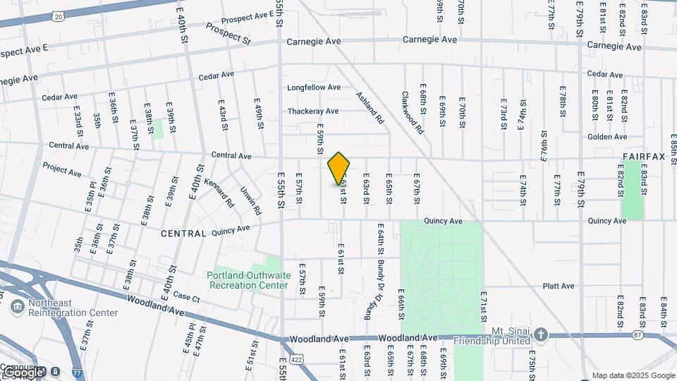 2346 E 61st St Mapa y Detalles de la Ubicación