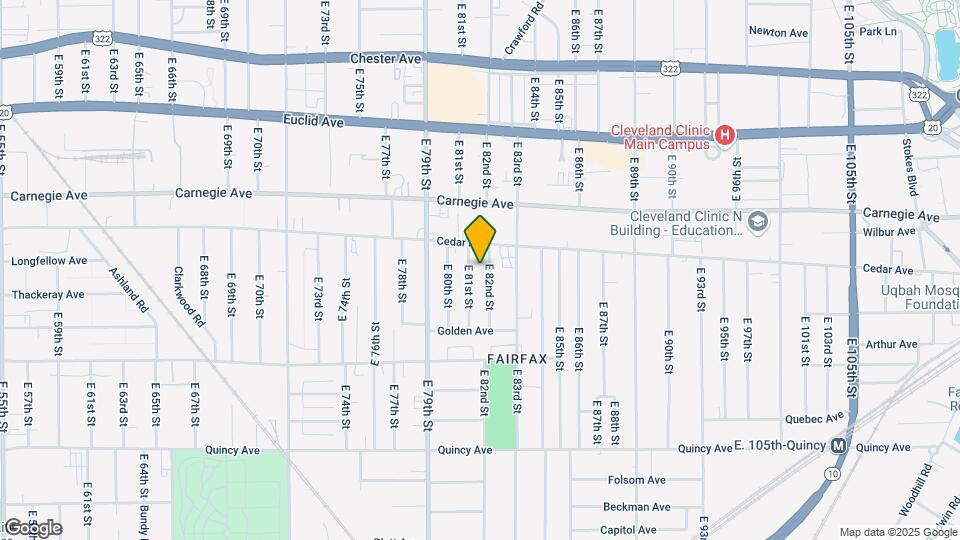 2192 E 82nd St Map and Location Details