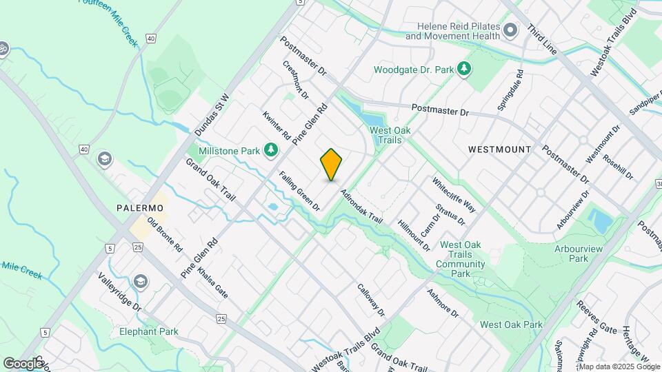 2196 Highcliffe Way Map and Location Details