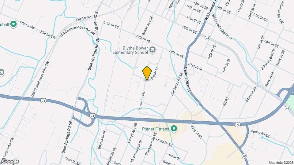 2203 Bower Ln SE Map and Location Details