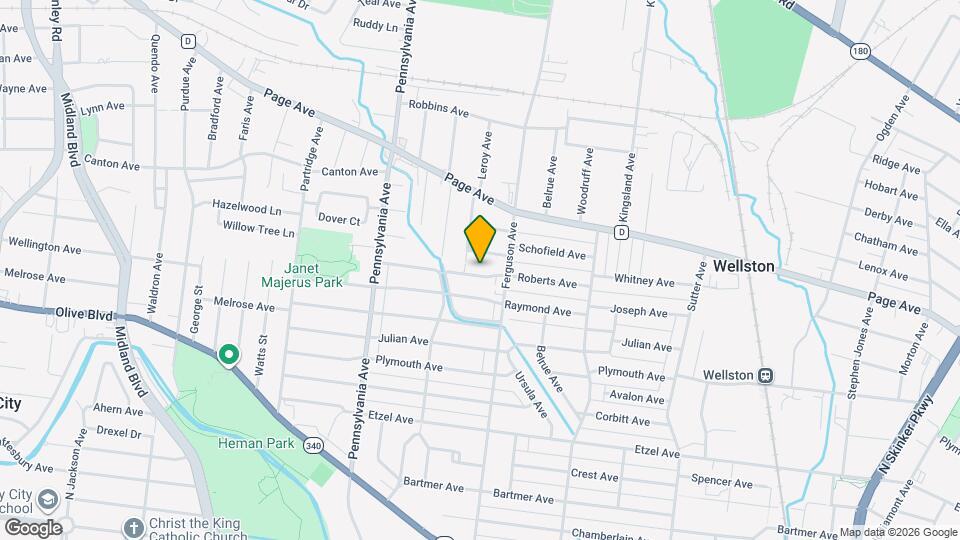 6827 Roberts Ave Mapa y Detalles de la Ubicación