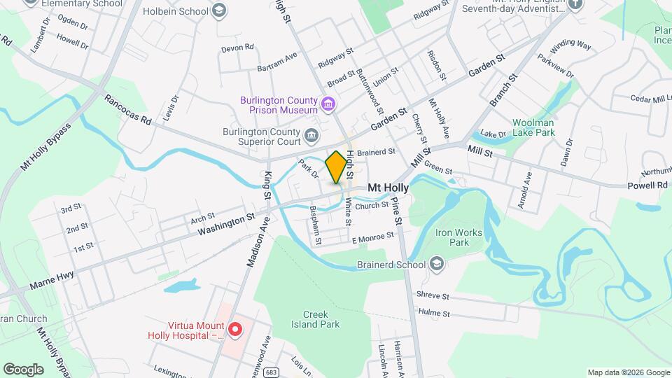 11 Washington St Map and Location Details