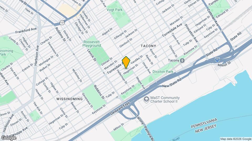 6530 Hegerman St Map and Location Details