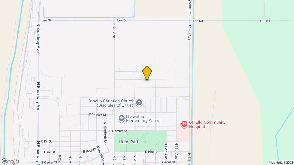 1010 E Mt Baker St Map and Location Details